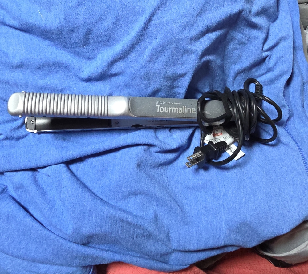 Tourmaline Hair Straightener in Silver